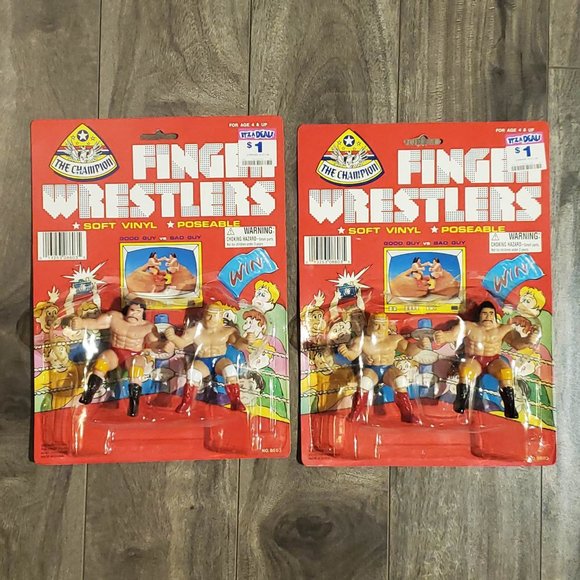 Vintage Thumb Wrestlers - Picture 1 of 6